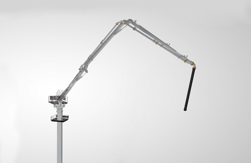 የ ኮንክሪት ማስቀመጫ ቡም